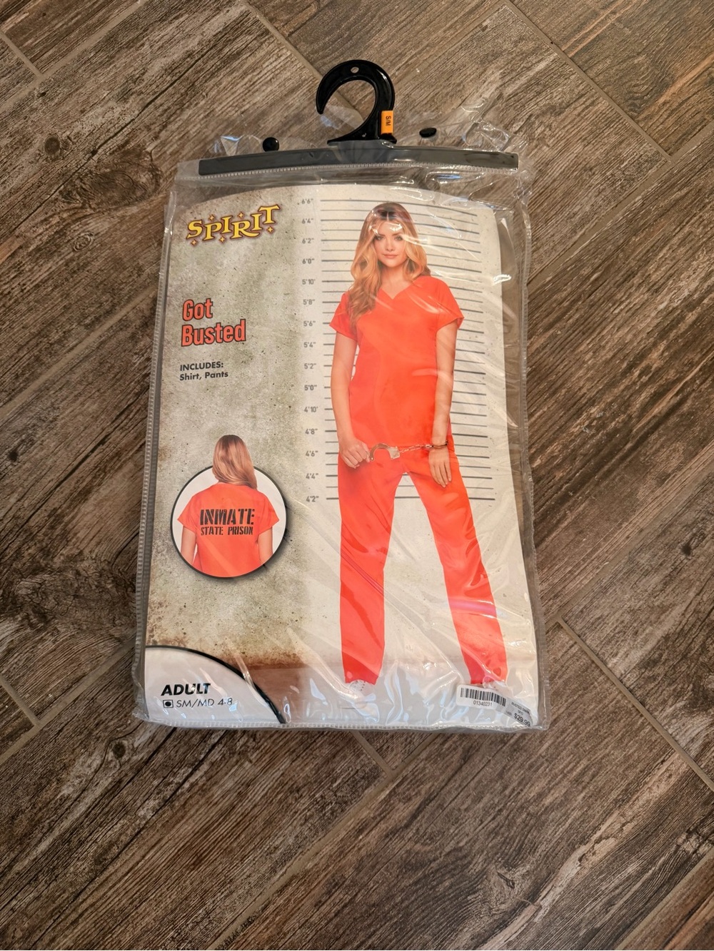 Spirit Women’s Orange Straight Leg Jumpsuit